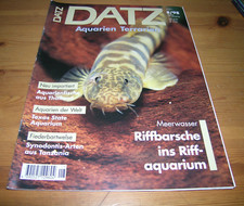 Zeitschrift "DATZ - Aquarien Terrarien" 8/98 Jahrgang 51