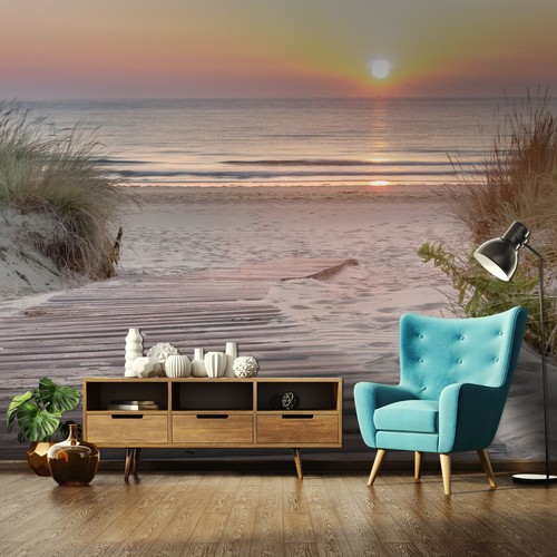 Vlies fototapete strand meer - fototapete,