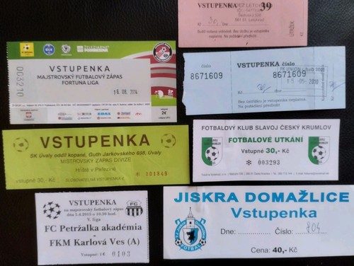 Fussball used tickets - 7x,