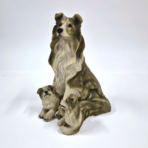 Vintage rough collie - vintage, hund