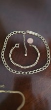 Halskette 38 (44) cm und Armkette 18 cm Damen vergoldet Elegant