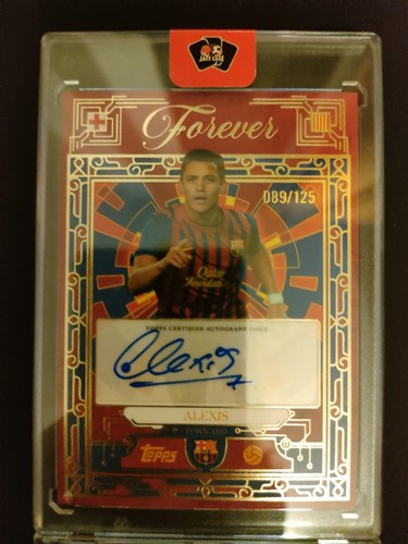 Topps forever barcelona alexis - barcelona,