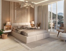 Polsterbett mit Bettkasten