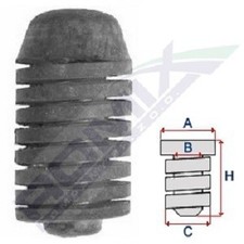 2x ROMIX Gummipuffer