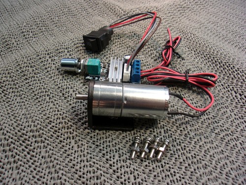 Getriebemotor+Halter+Regler+Um