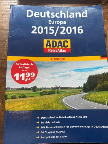 Adac reiseatlas deutschland - reiseatlas,