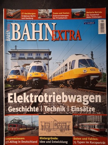 Bahn extra heft 5 2007 - bahn, 5/2007
