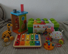6 Teile Activity Spielzeug Motorik Baby Kleinkind Hape BRIO Duplo