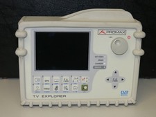 Promax TV Explorer Spektrum Analysator TV & Satelliten Feldstärke Meßgerät