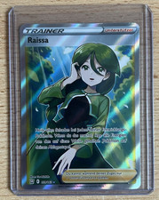 Pokémon Raissa Trainerin Full Art V Original Near Mint TCG Holo 159/163