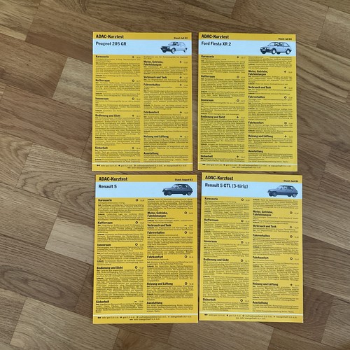 Adac autotest kurztest - 4x,