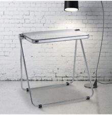 KAIHAOWIN Klapptisch, transparentes Acryl, zusammenklappbar