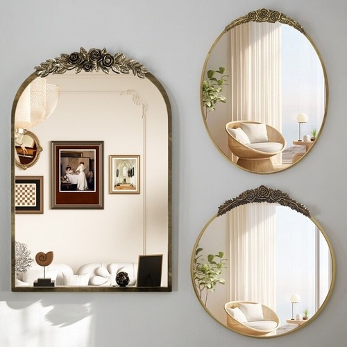 Barockspiegel mit bronzo - barockspiegel,