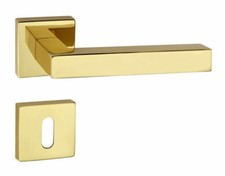 Türklinke Rosette Messing