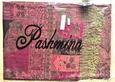 Pashmina Schal, 45% Seide/55%