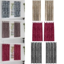 2x Voile Vorhänge Gardine