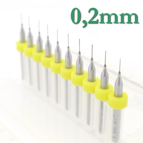 10x düsenreiniger 2mm - 0,2mm, 3d