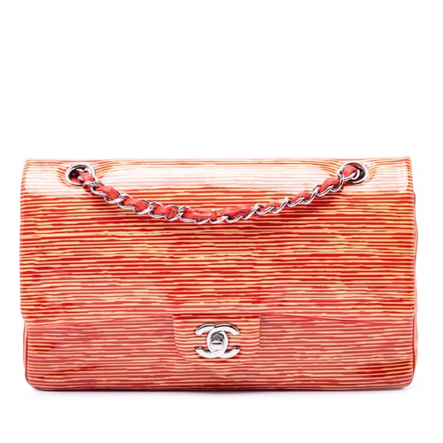Chanel medium classic patent - medium,