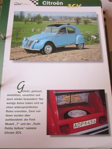 Traumauto datenblatt citroen - traumauto,