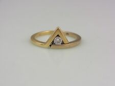 Ring Gold 585 / 14K 013 W-PI 013 Diamant Damen 52 (16,5 mm Ø) Echtschmuck