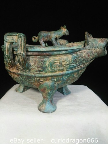 Old china bronze ware - old,