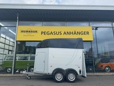 Humbaur Xanthos 2 Pferdeanhänger Alu Sattelkammer 2,4t. 1.Hand
