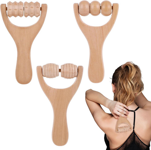 Holz massageroller für - holz,