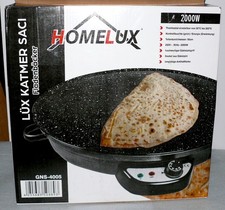 Homelux GNS Katmer Kocher Fladenbrot Crepes Brot Yufka SAC Grill Automat 50cm