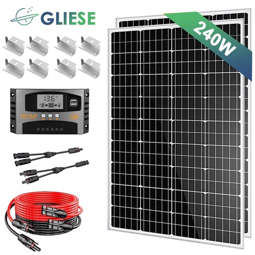 240w solarpanel kit mono - kit,