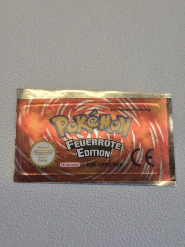 Pokemon feuerrote edition - pokemon,
