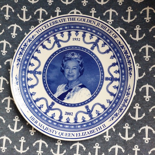 Wedgewood gedenkteller queen - gedenkteller,