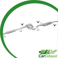 Auspuff für VW PASSAT 35i B3 1.8 2.0 136PS Limousine Variant Schalldämpfer