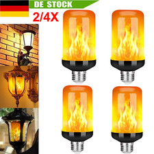 E27 led flammen licht - 2x,