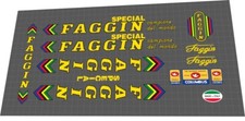 Faggin Special frame decal set