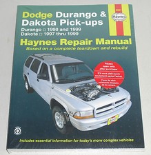 Reparaturanleitung Dodge Durango + Dakota Pick Up , Baujahre 1997 - 1999