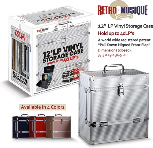 Vinyl koffer storage - 12",