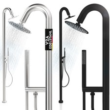 Ausendusche Edelstahl