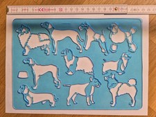 Schablone zum Zeichnen für Hunde