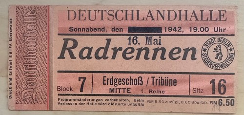 Radrennen 1942