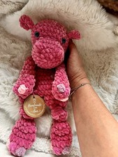 Schmusetuch Hippo gehäkelt