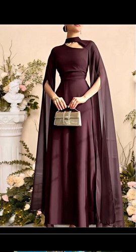 Damen abendkleid lang bordeaux - lang,
