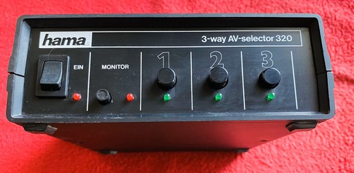 Hama selector 320 din - av-selector,