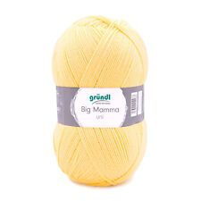 Gründl Wolle Big Mamma uni 400g Garn zum stricken und häkeln