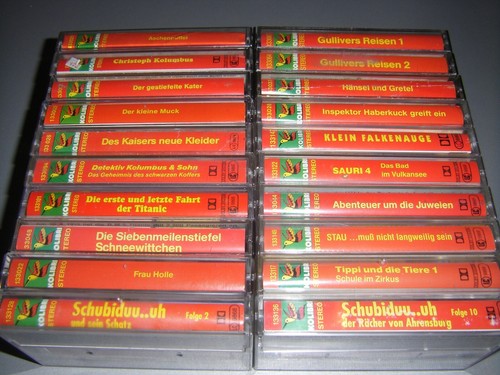 Auswahl hörspiel kassetten - hörspiel-kassetten,