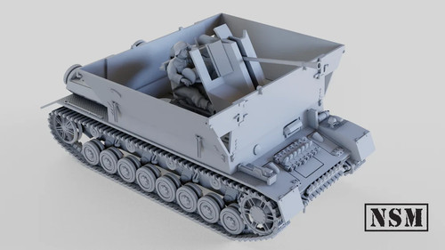 Wwii german mobelwagen resin - mobelwagen,