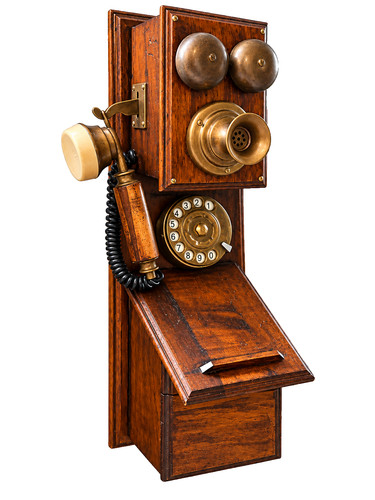 Tb2 antikes wandtelefon - tb2, aus