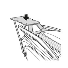 SHAD Topcase Halterung (für