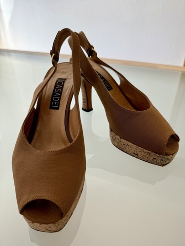 Casadei riemchenschuh peeptoes - riemchenschuh,