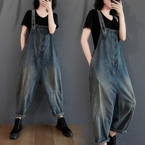 Damen jeans latzhose - jeans,