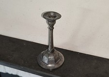 Alter Zinn Kerzenhalter Leuchter 50er /60er Jahre massiv Vintage Brocantedeko